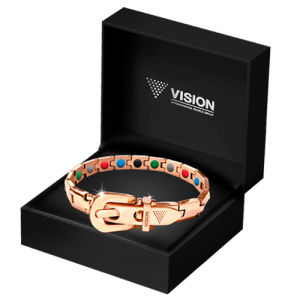 Vision narukvica - PentActive Neo roze zlatna